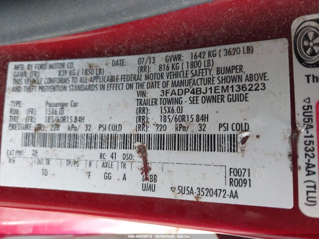Ford Fiesta Se