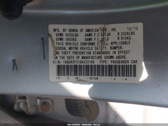 Honda Accord Lx