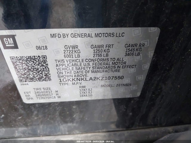 GMC Acadia Sle-1