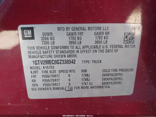 GMC Sierra 1500 Sle