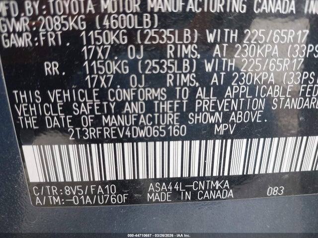 Toyota RAV4 Xle