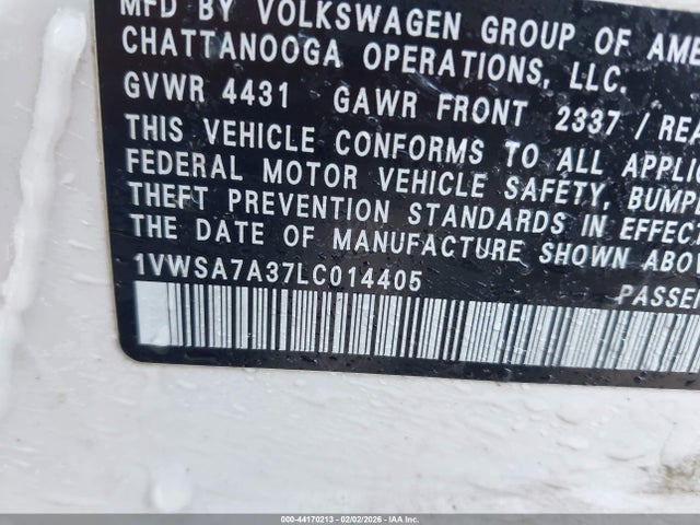 Volkswagen Passat 2.0t Se