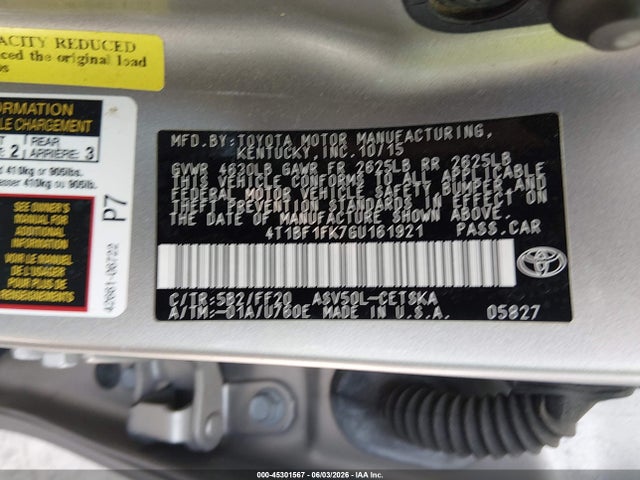 Toyota Camry Se