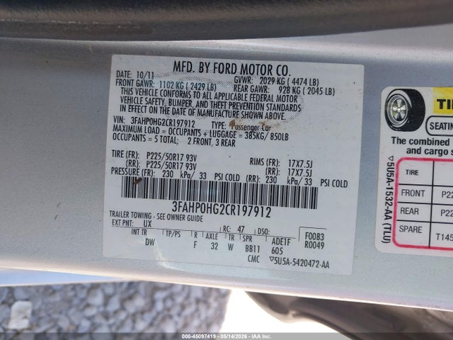 Ford Fusion Se