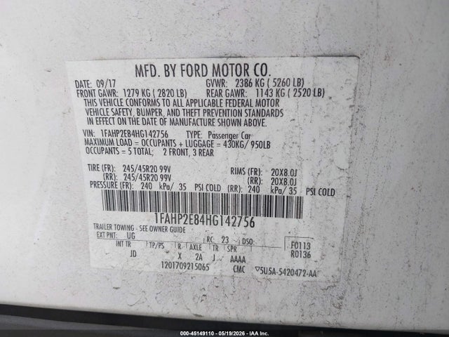 Ford Taurus Sel