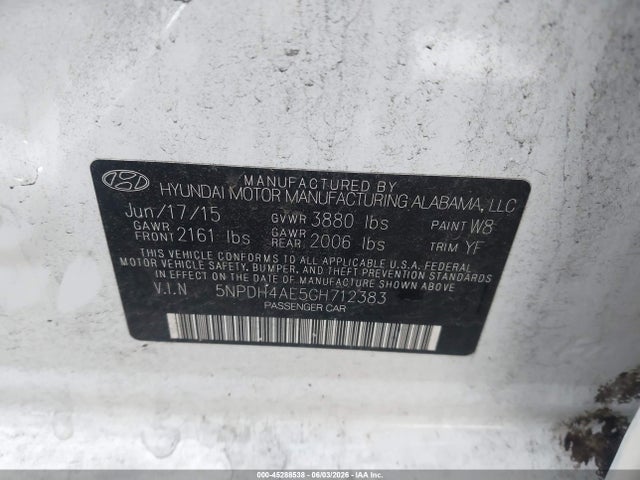 Hyundai ELANTRA Se