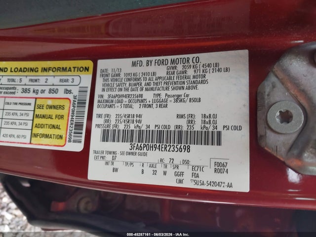 Ford Fusion Se
