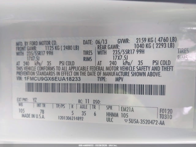Ford Escape Se