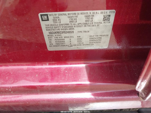 Chevrolet Silverado 1500 1lt
