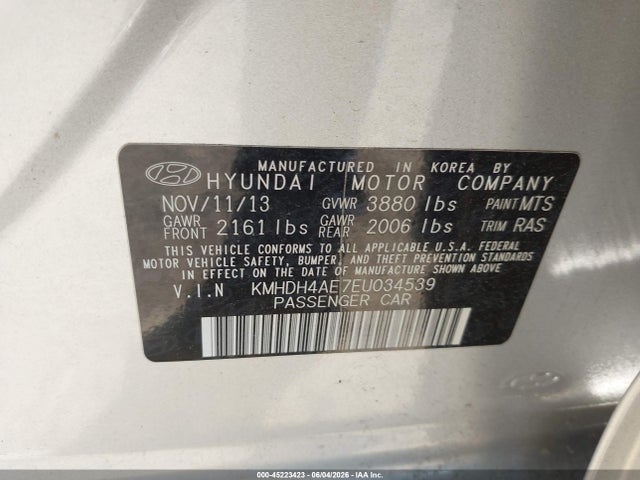 Hyundai ELANTRA Se