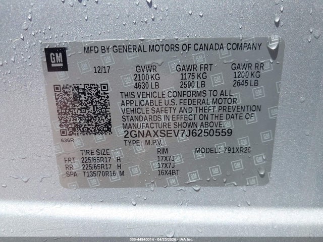 Chevrolet Equinox Lt