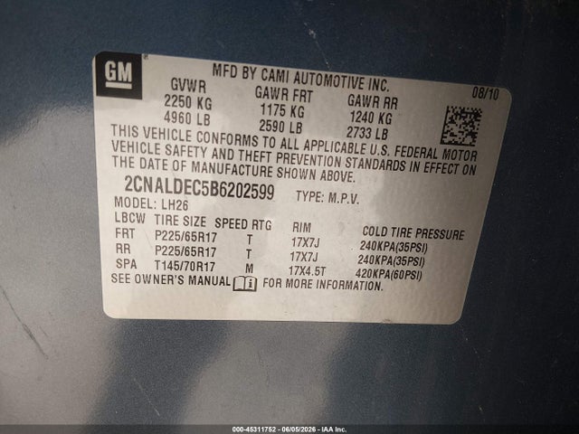 Chevrolet Equinox 1lt