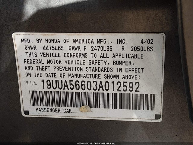 Acura TL 3.2