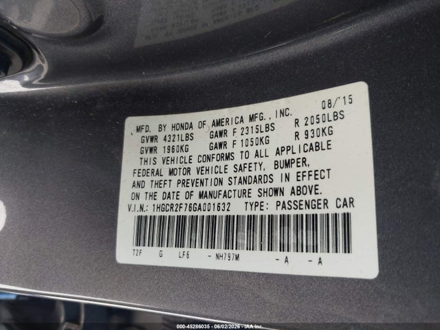 Honda Accord Ex