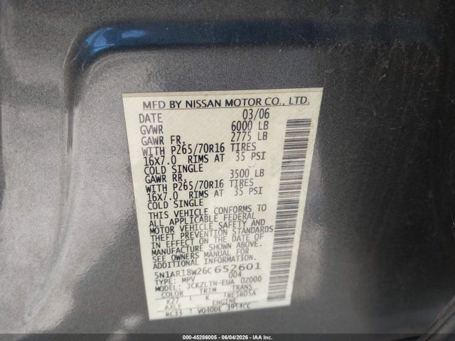 Nissan Pathfinder Se