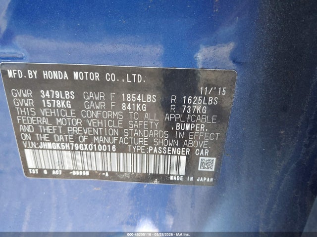 Honda Fit Ex