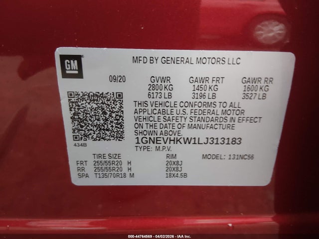 Chevrolet Traverse Awd Lt Leather