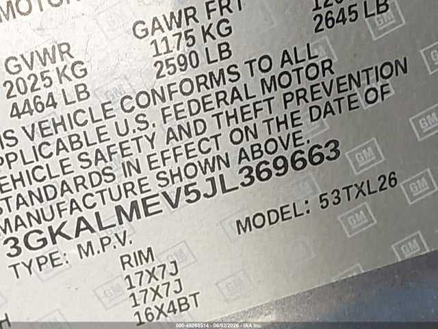 GMC Terrain Sle