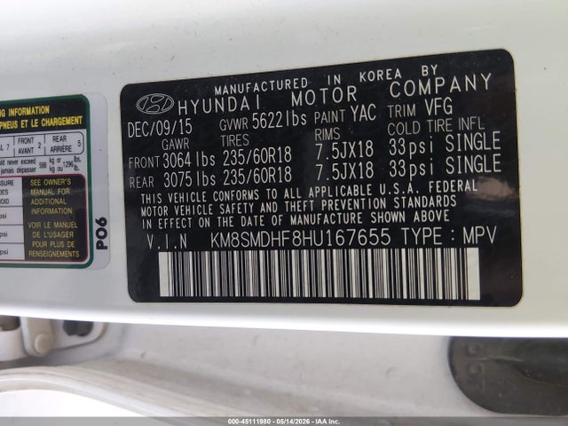 Hyundai SANTA FE Se