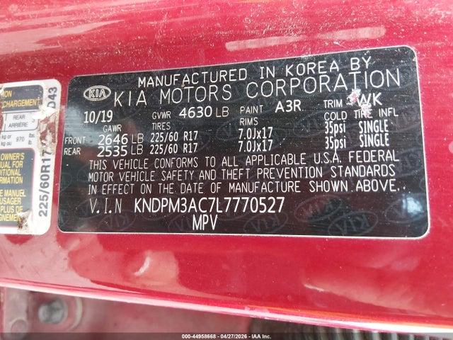 Kia Sportage Lx