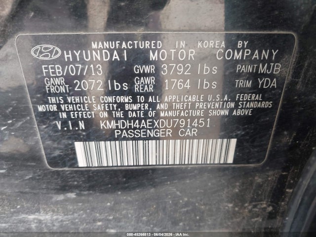 Hyundai ELANTRA Gls