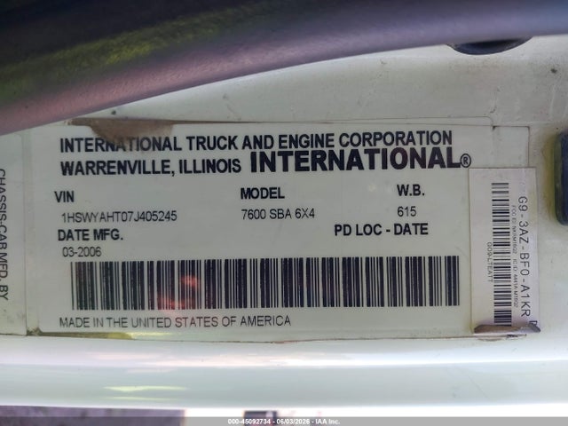 International 7000 7600