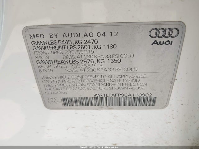 Audi Q5 2.0t Premium