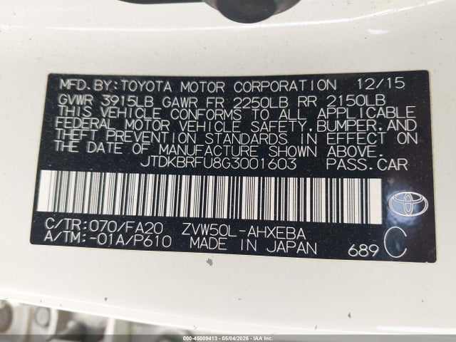 Toyota Prius Two