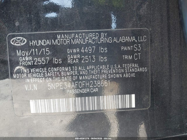 Hyundai SONATA Limited