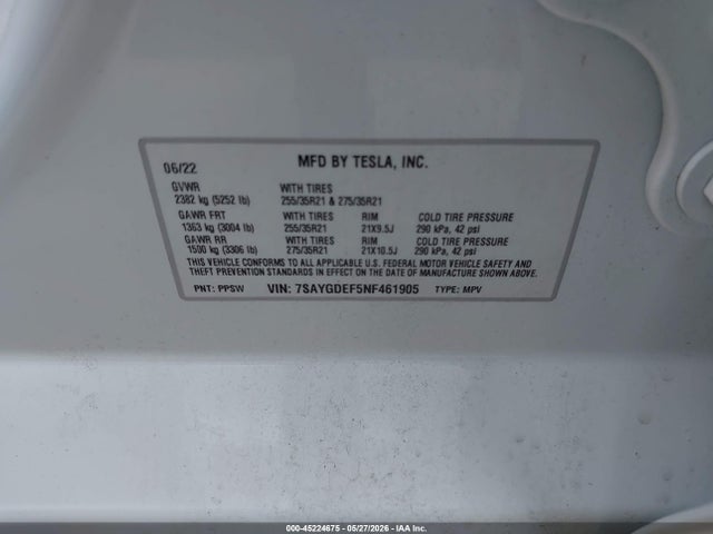 Tesla Model Y Performance Dual Motor All-wheel Drive