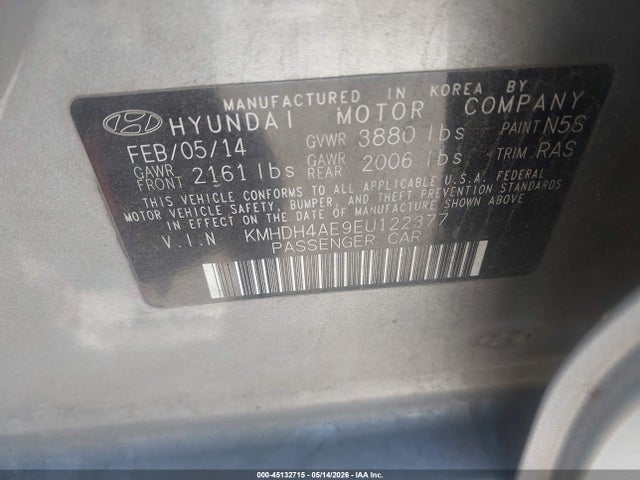 Hyundai ELANTRA Se