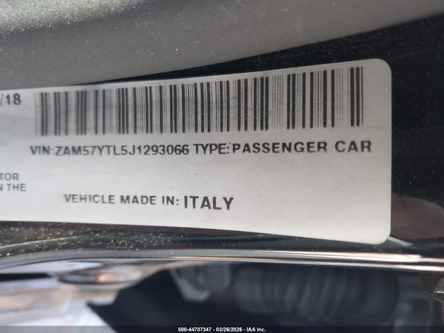 Maserati Ghibli S Q4 Granlusso