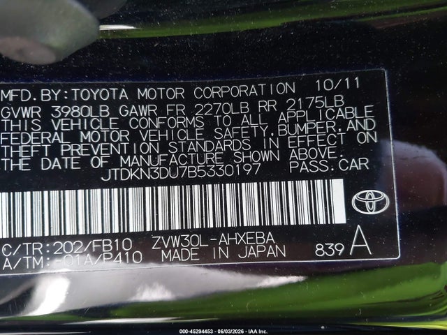 Toyota Prius Two