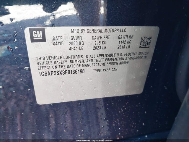 Cadillac CTS Standard
