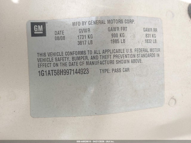 Chevrolet Cobalt Lt