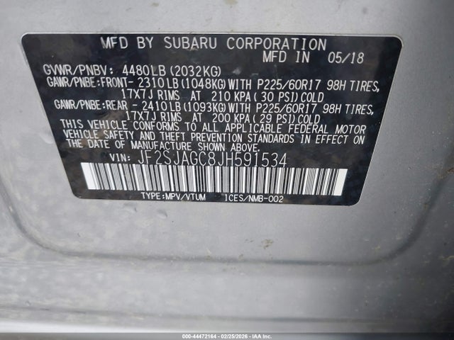 Subaru Forester 2.5i Premium