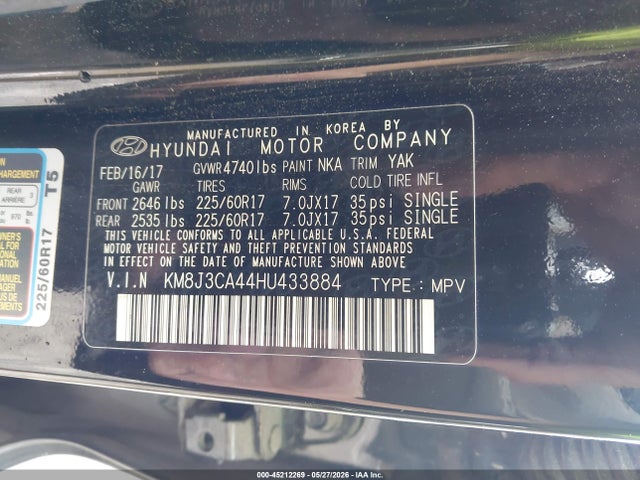 Hyundai TUCSON Se Plus