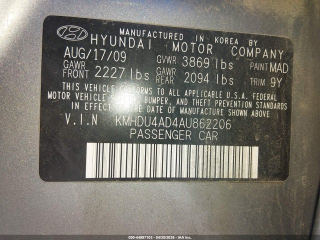 Hyundai ELANTRA Gls