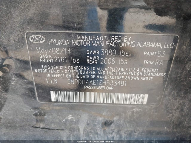 Hyundai ELANTRA Se