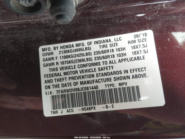 Honda CR-V Touring