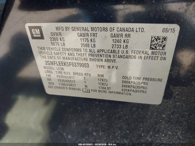 Chevrolet Equinox Ls