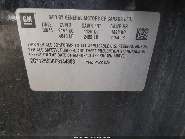 Chevrolet Impala 2lt