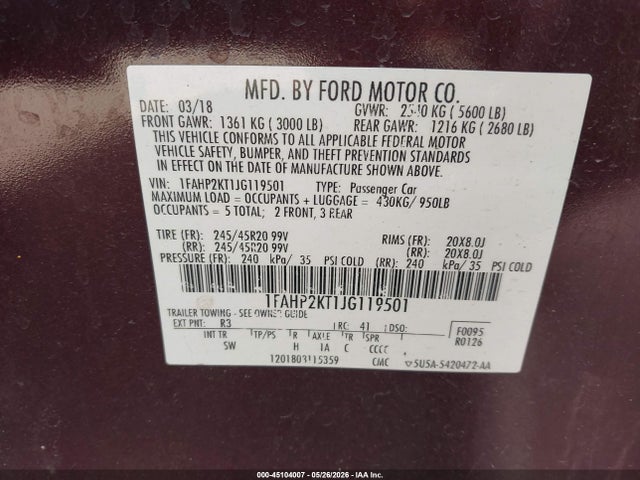 Ford Taurus Sho