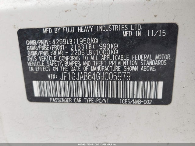 Subaru Impreza 2.0i Premium