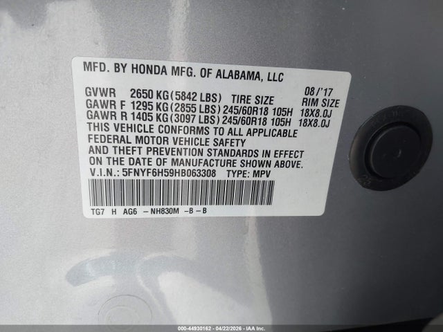Honda Pilot Ex-l