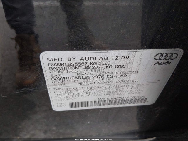 Audi Q5 3.2 Premium