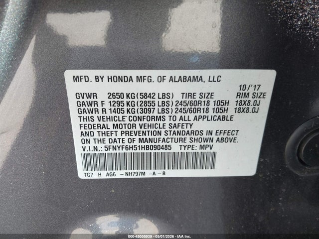Honda Pilot Ex-l