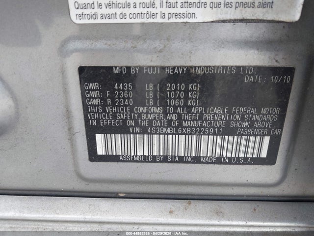 Subaru Legacy 2.5i Limited