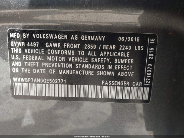 Volkswagen CC 2.0t Sport