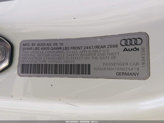 Audi A5 2.0t Premium